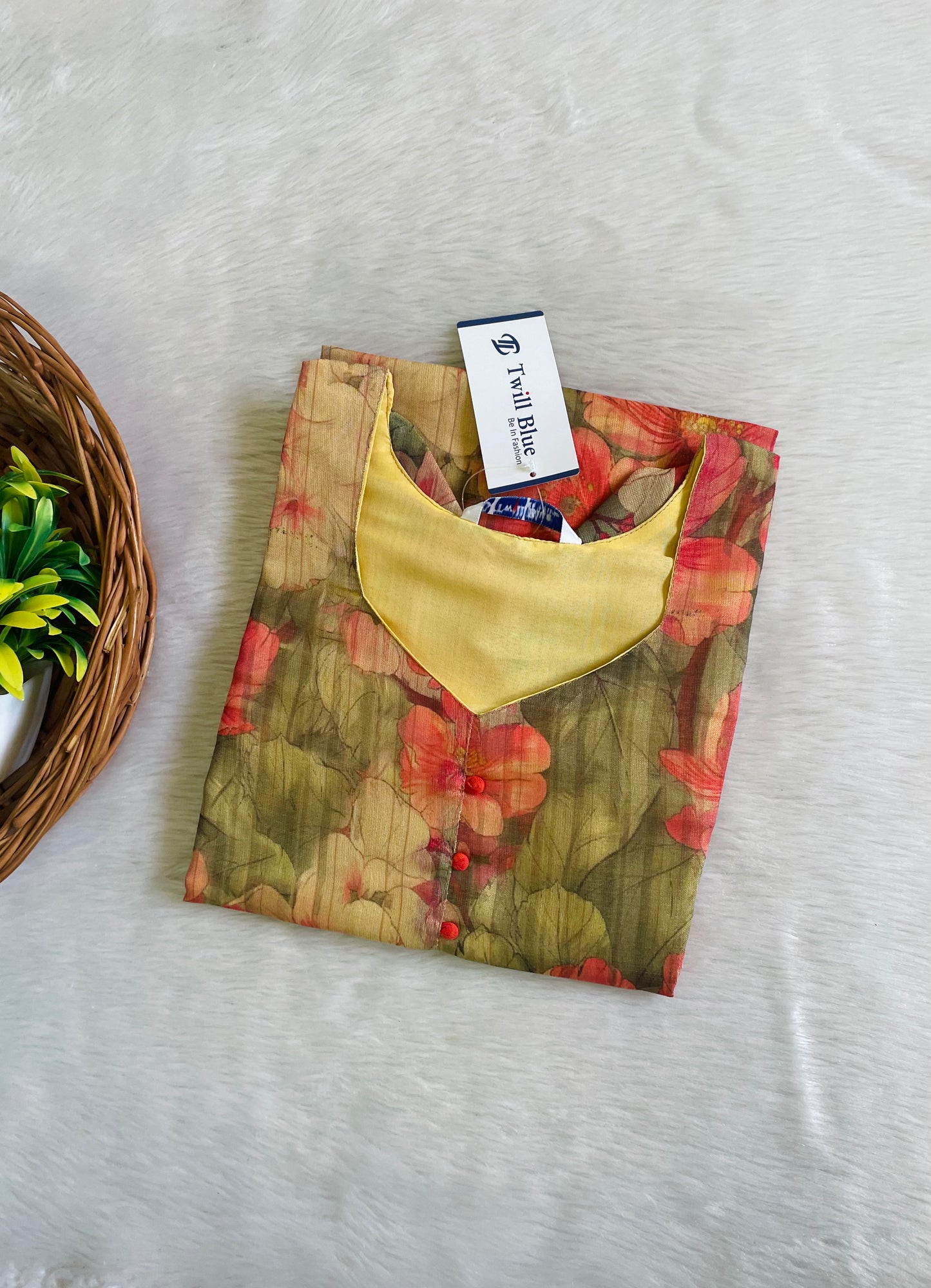 Tissue Silk Kurtis