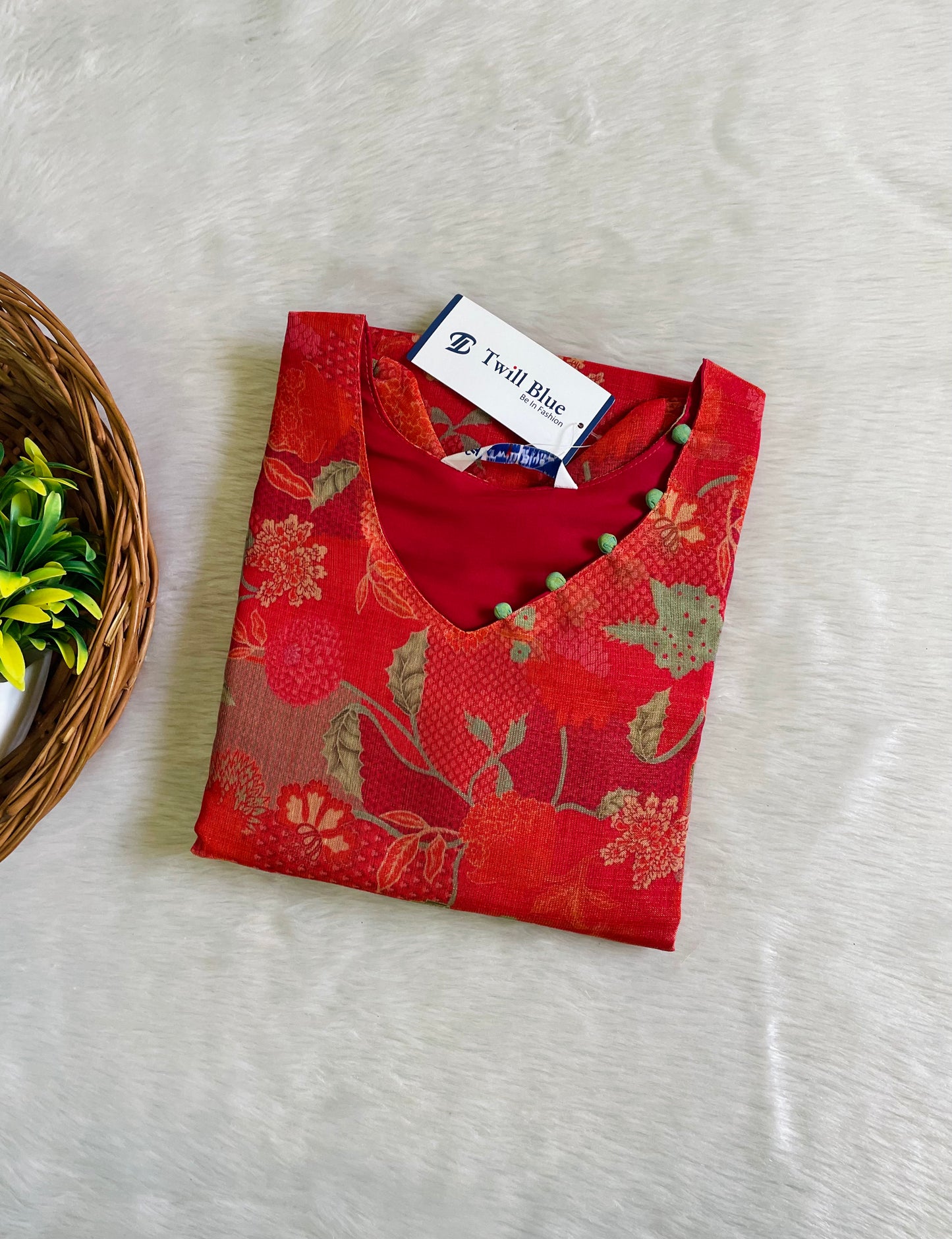 Tissue Silk Kurtis