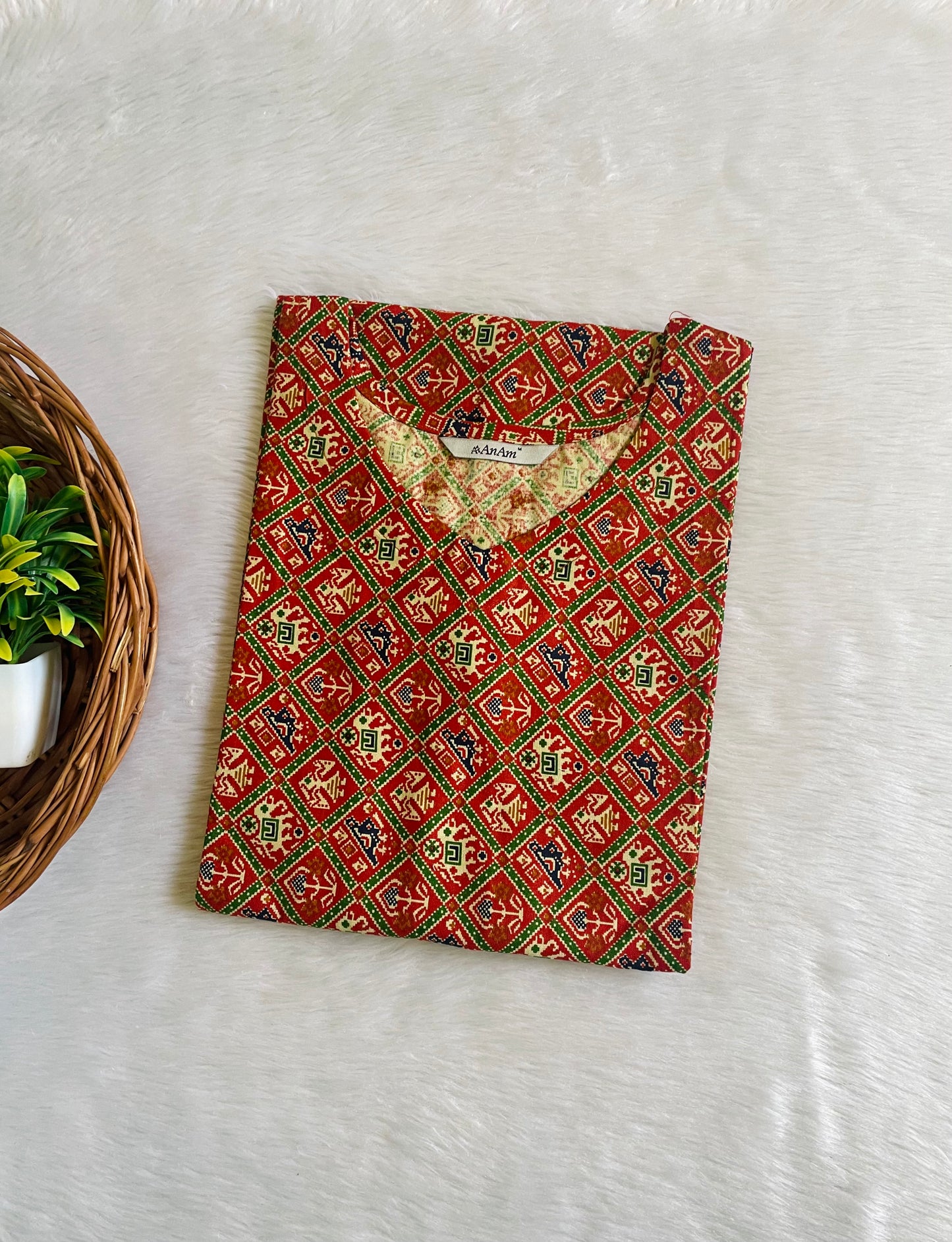 Cotton Kalamkari Kurtis