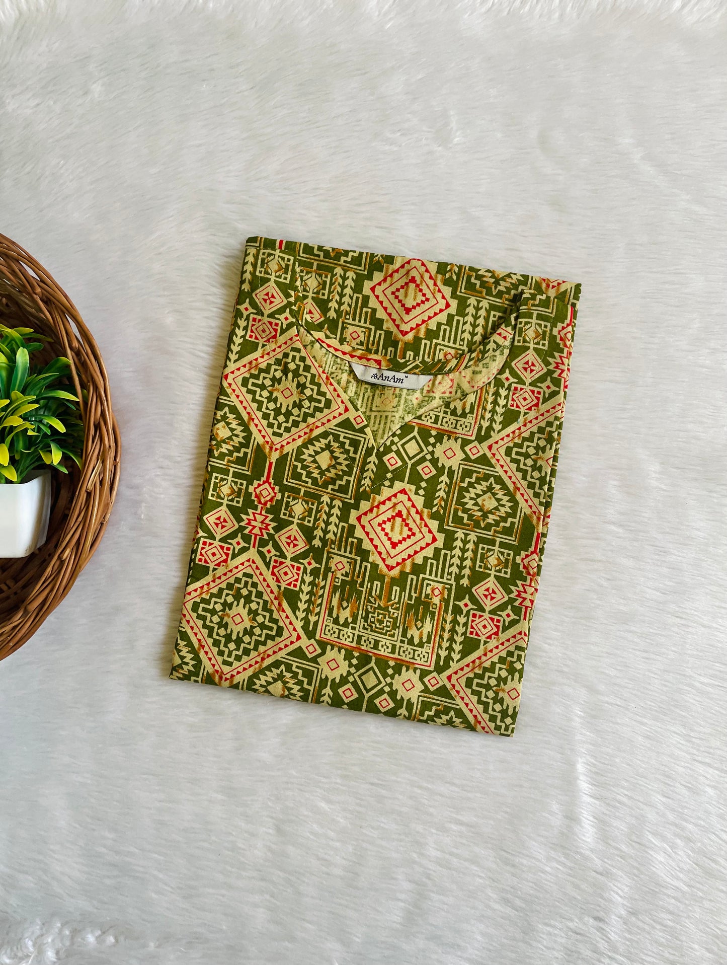 Cotton Kalamkari Kurtis