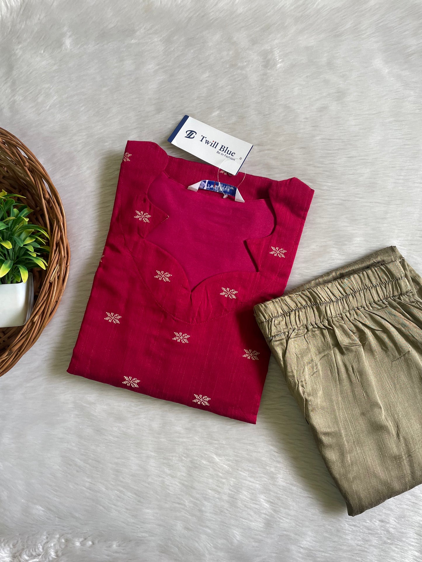 Premium Raw Silk Co-ord Sets (JOY036)