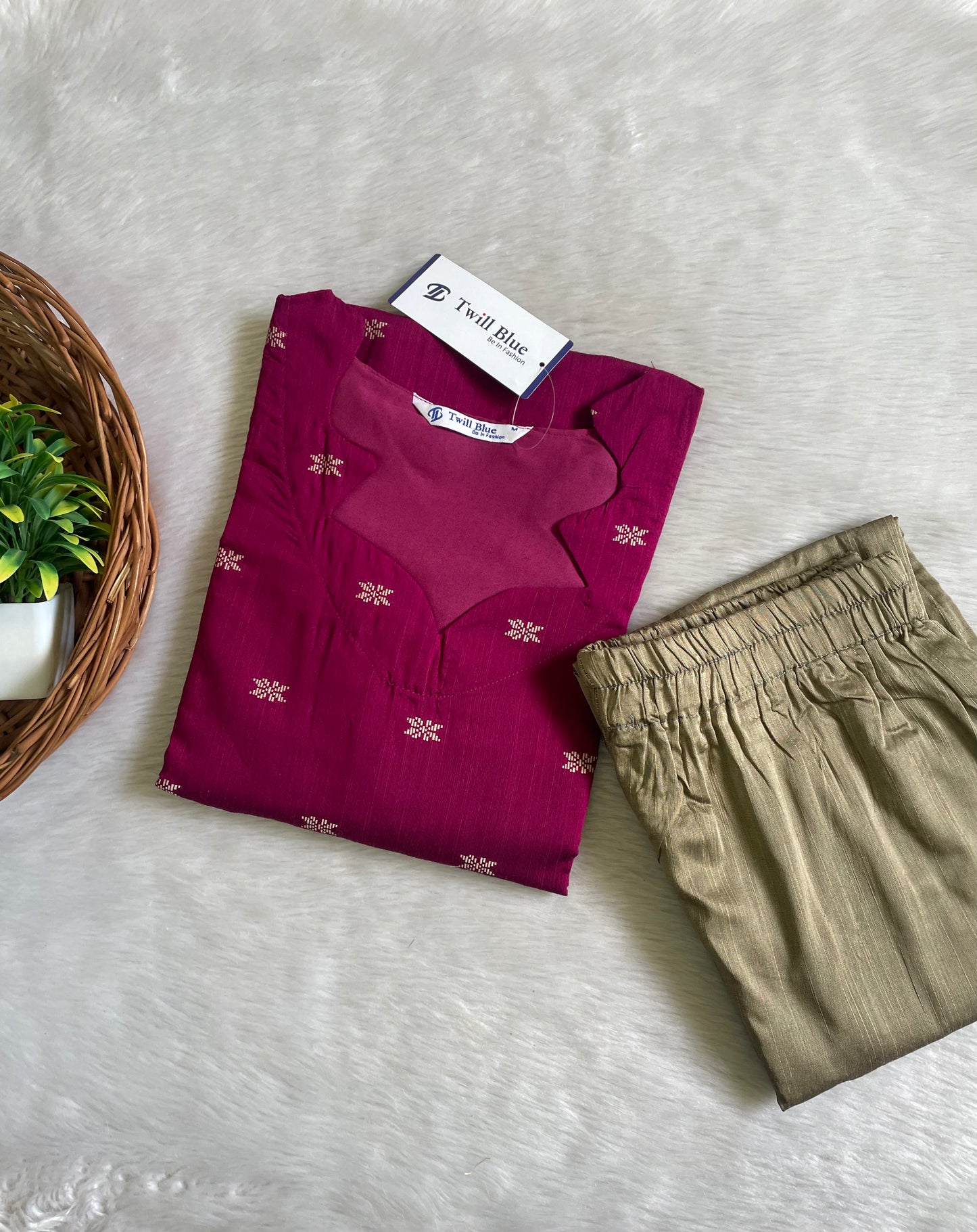 Premium Raw Silk Co-ord Sets (JOY036)