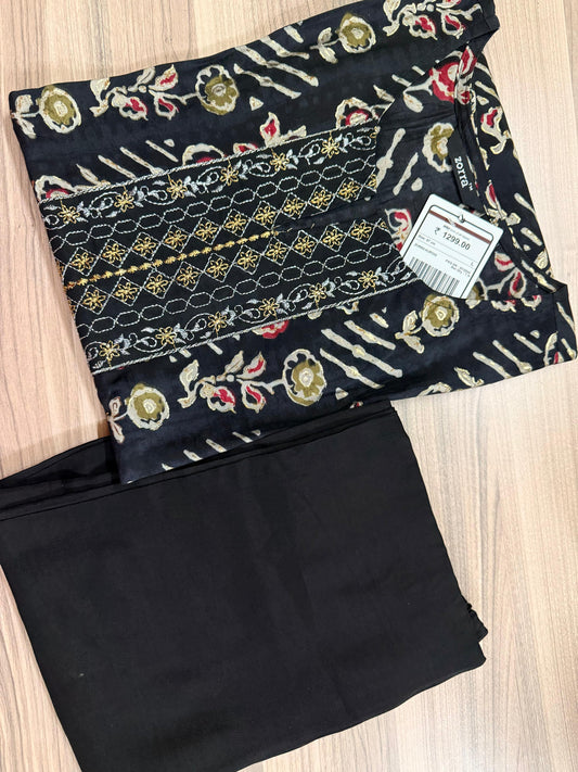 Chanderi Silk Kurta Pant Set