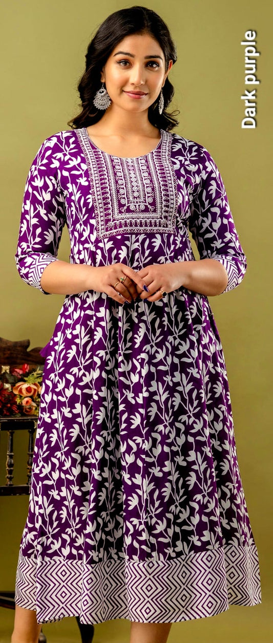 Anarkali Kurtis