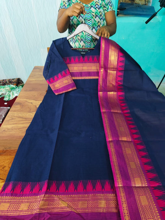 Premium Kanchi Cotton Silk Kurta & Dupatta Sets