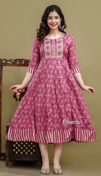 Anarkali Kurtis