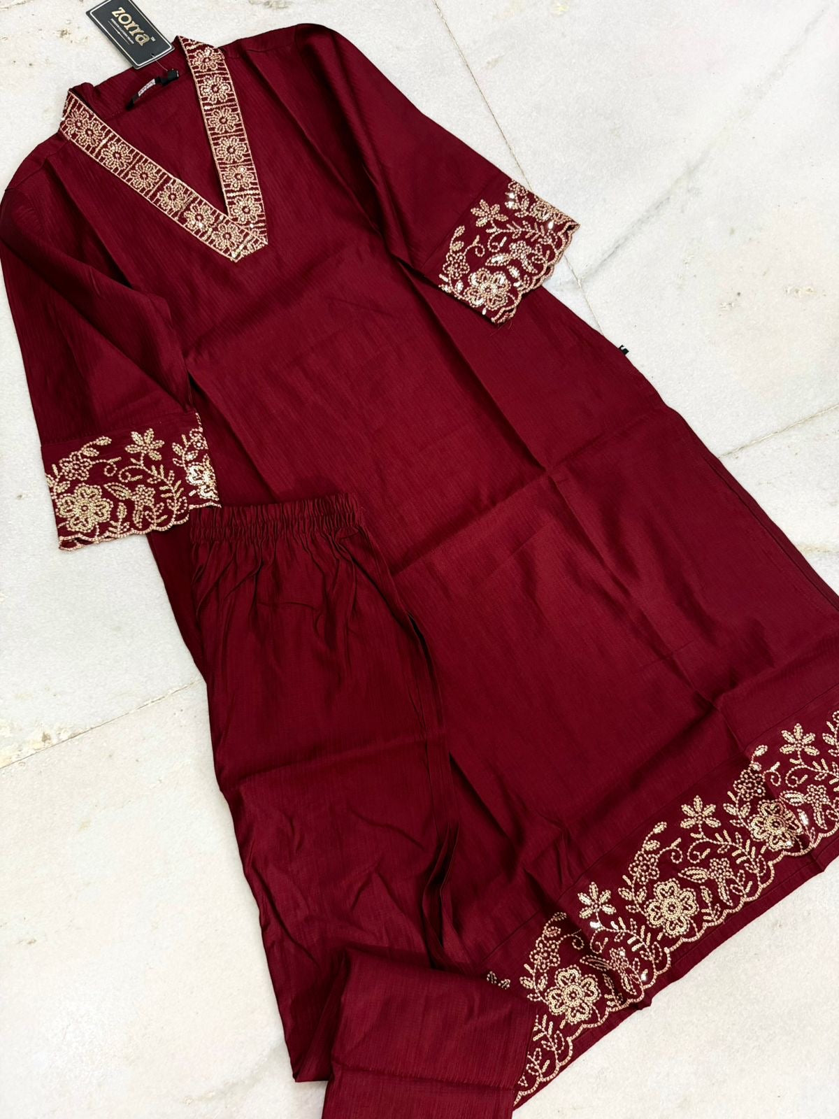 Premium Festive Silk Co-ord Sets (JOY049)