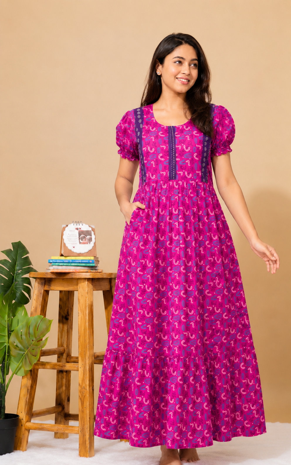 Frock Model Nighty