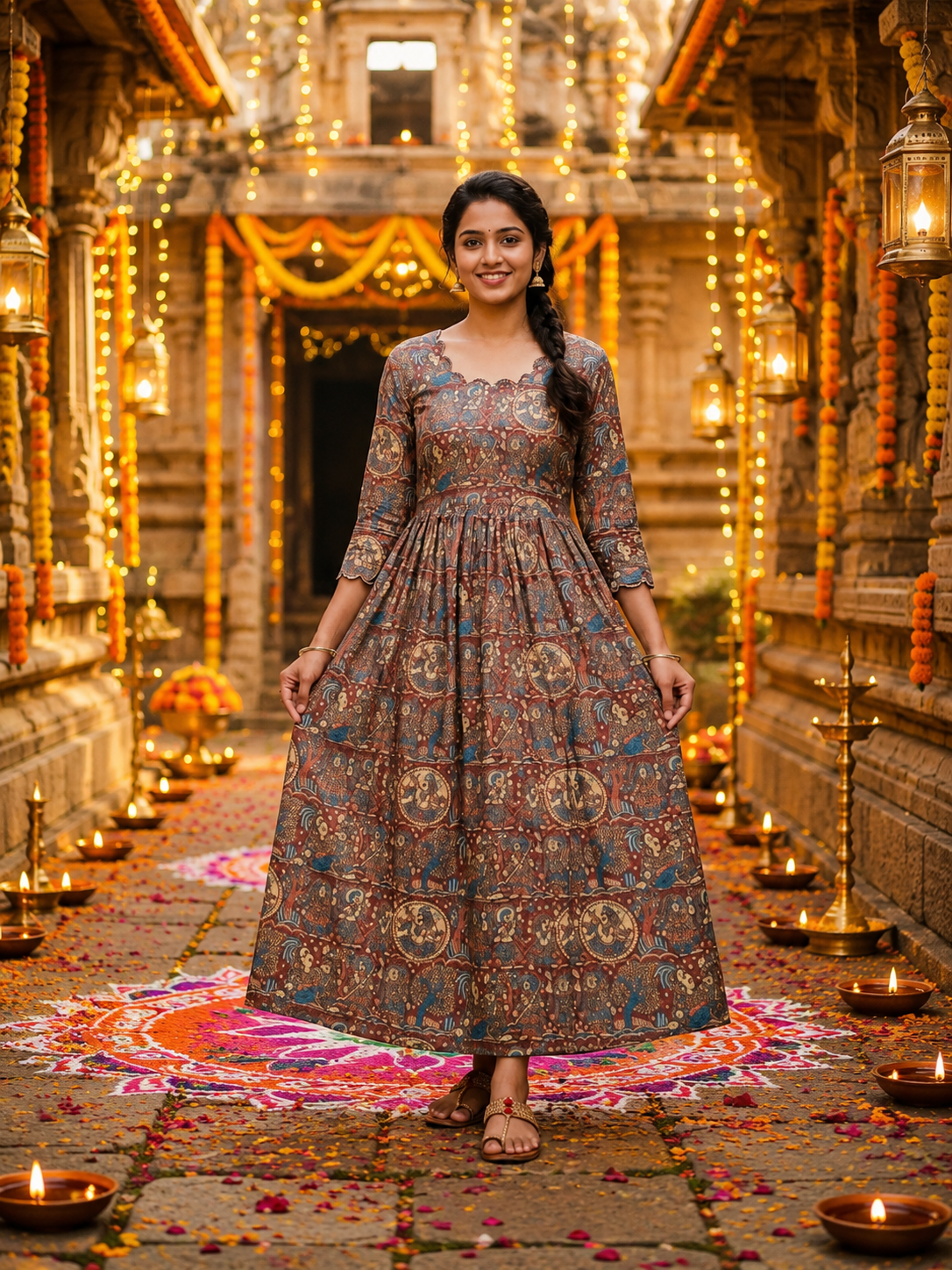 Kalamkari Maxi