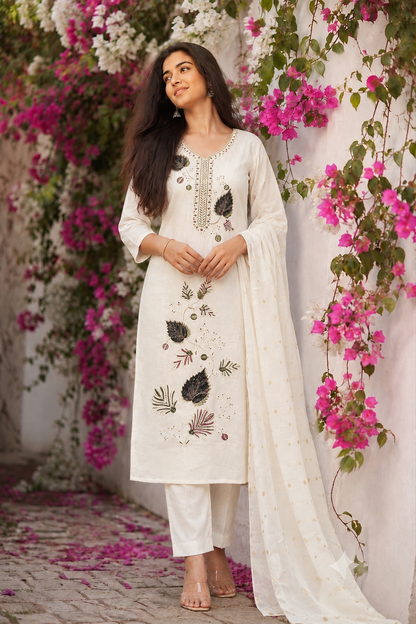 Festive Wear Kurta Sets with Lining (JOY069)