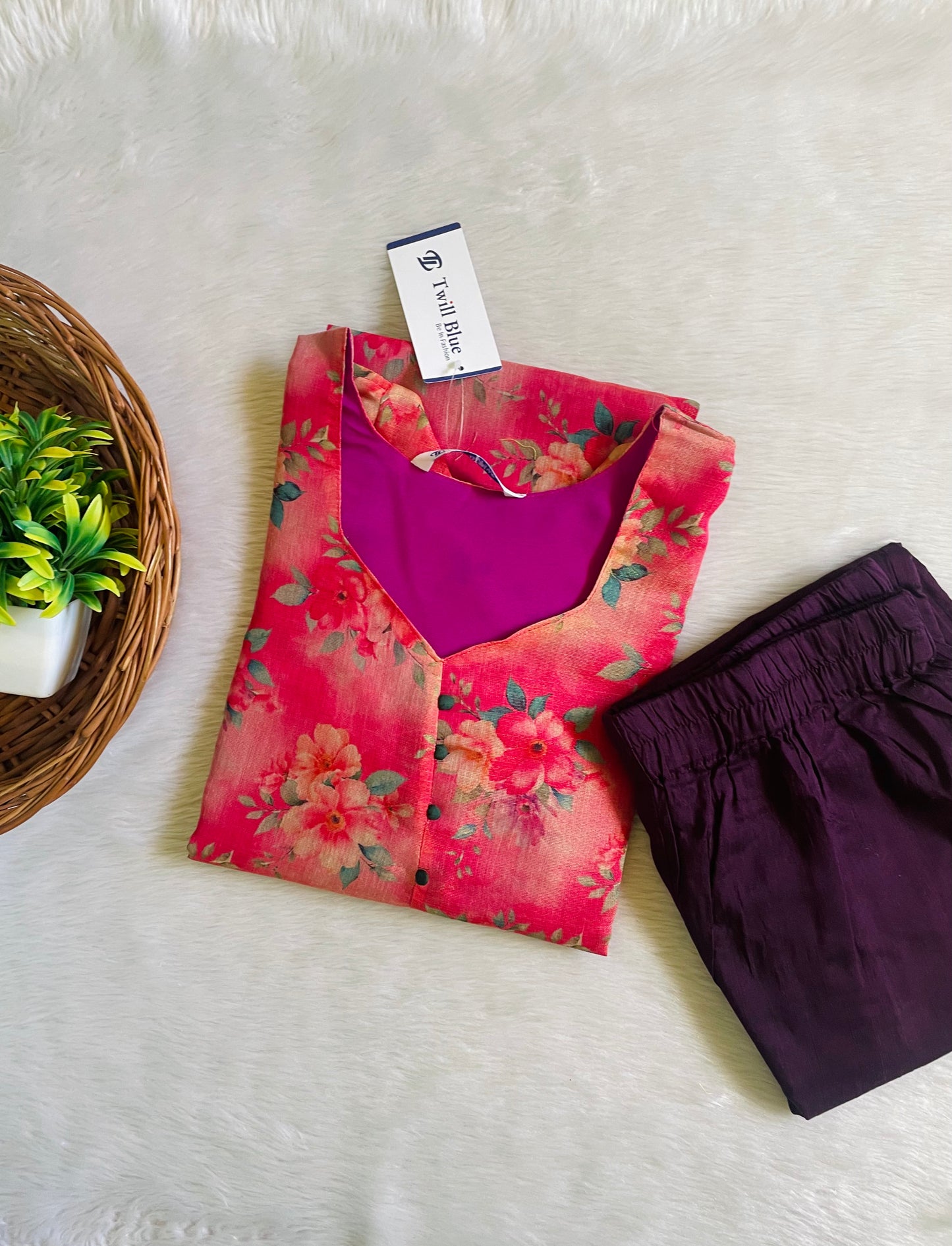 Premium Tissue Silk Co-ord Sets (JOY038)