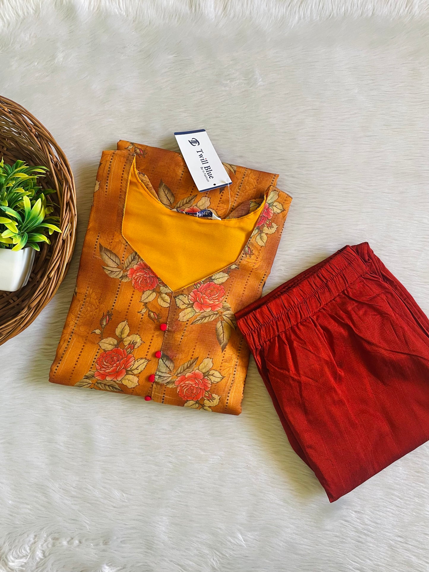 Premium Tissue Silk Co-ord Sets (JOY038)