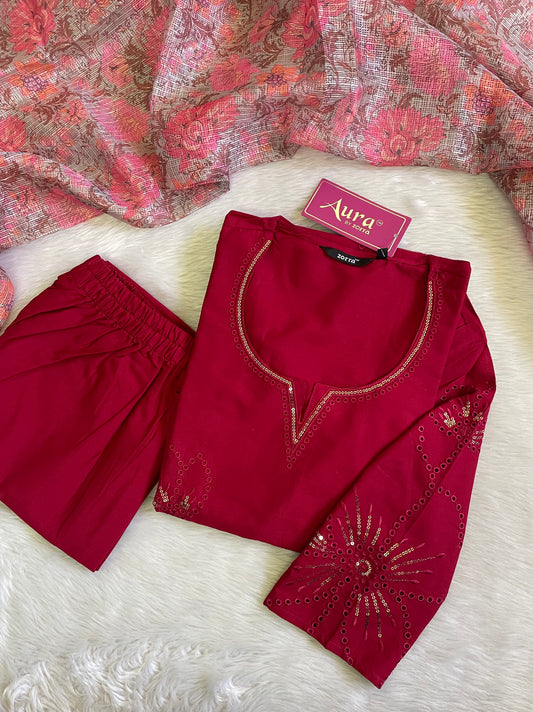 Pure Cotton Kurta Sets (JOY039)