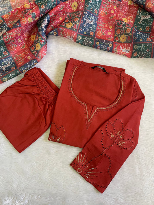 Pure Cotton Kurta Sets (JOY039)