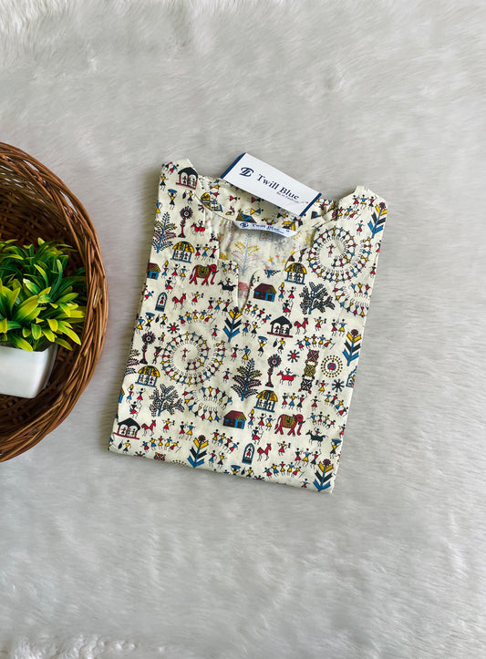 Cotton Kalamkari Kurtis