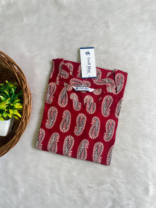 Cotton Kalamkari Kurtis