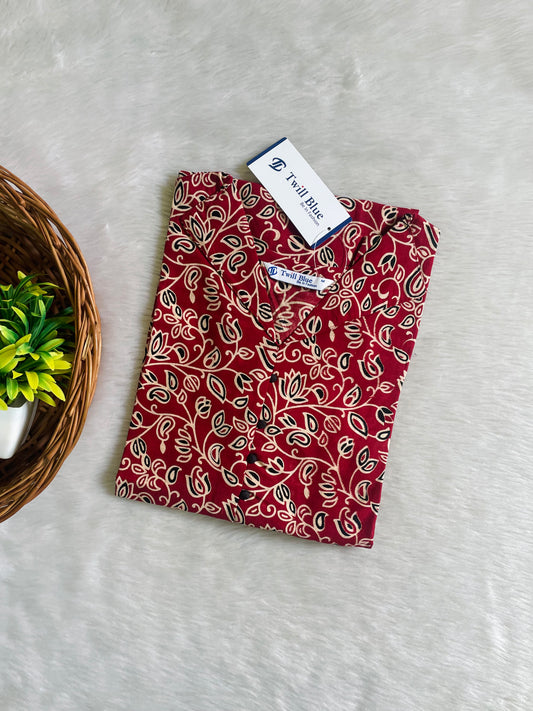 Cotton Kalamkari Kurtis