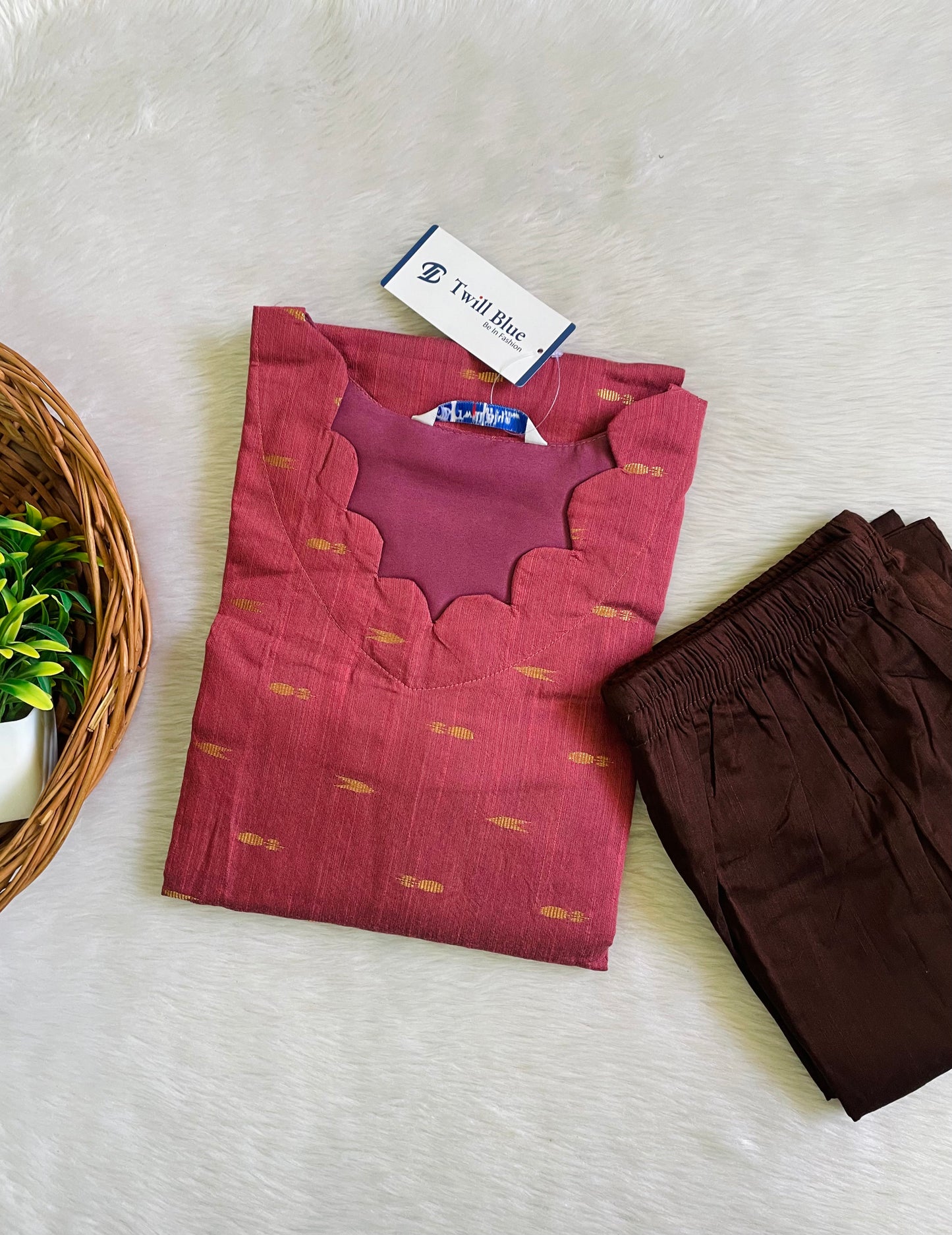 Premium Raw Silk Co-ord Sets (JOY043)