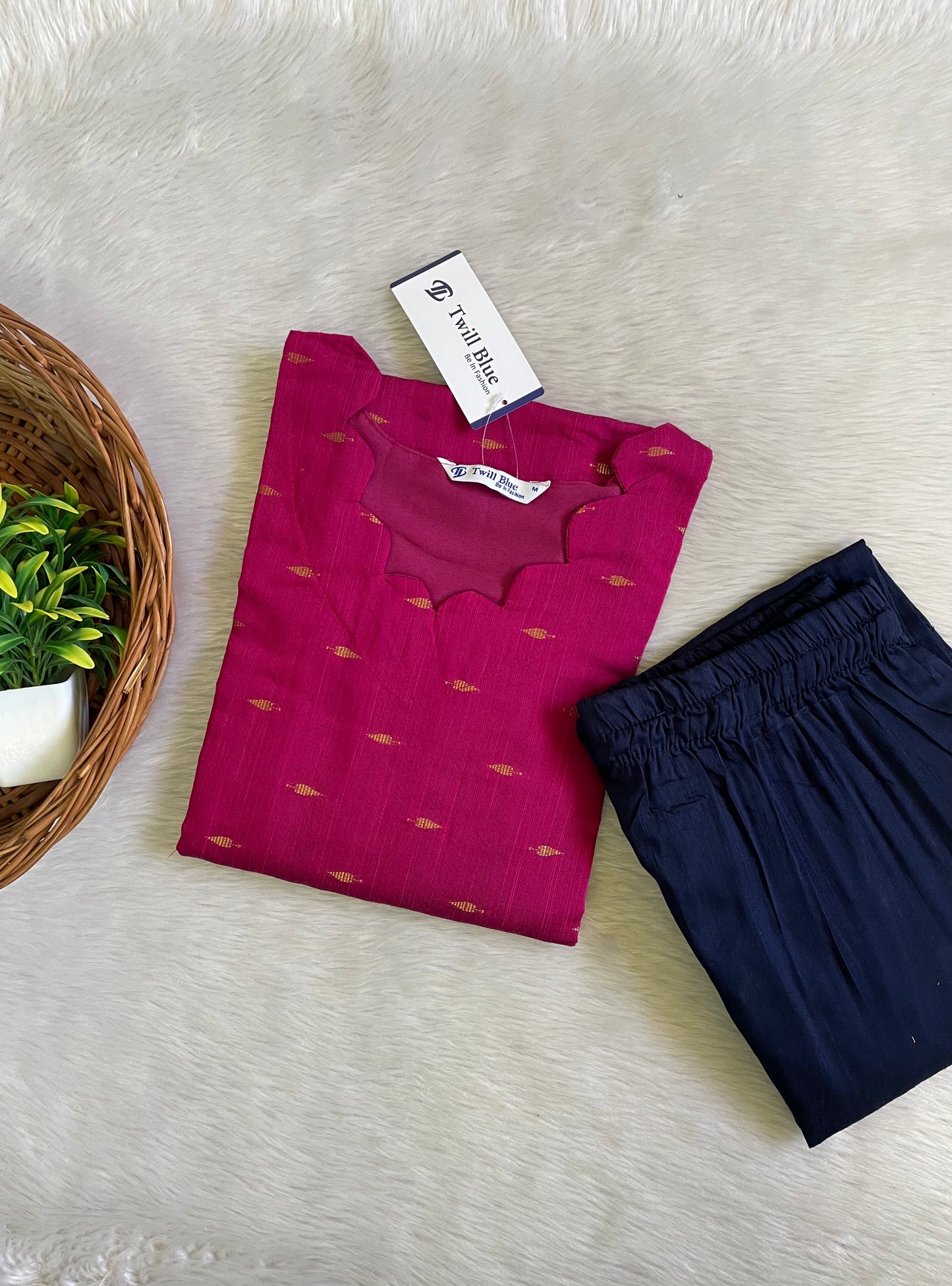 Premium Raw Silk Co-ord Sets (JOY043)
