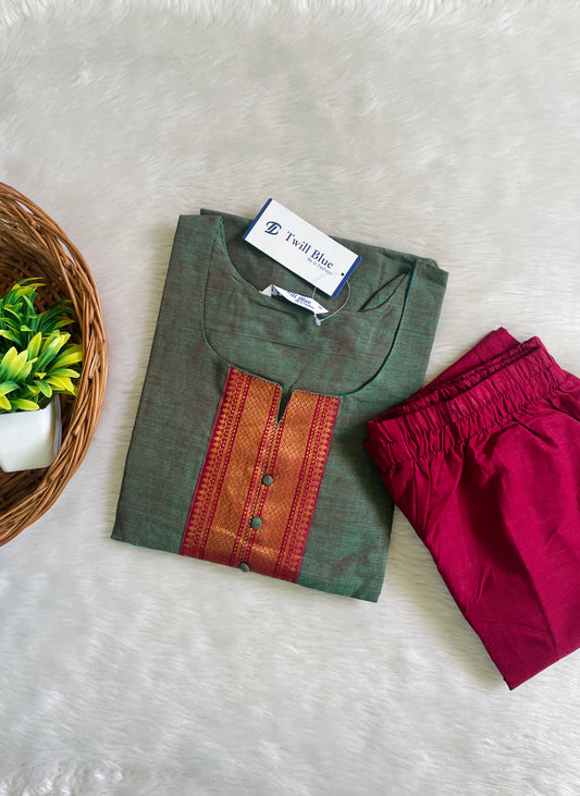 Chettinad Cotton Co-ord Sets (JOY045)
