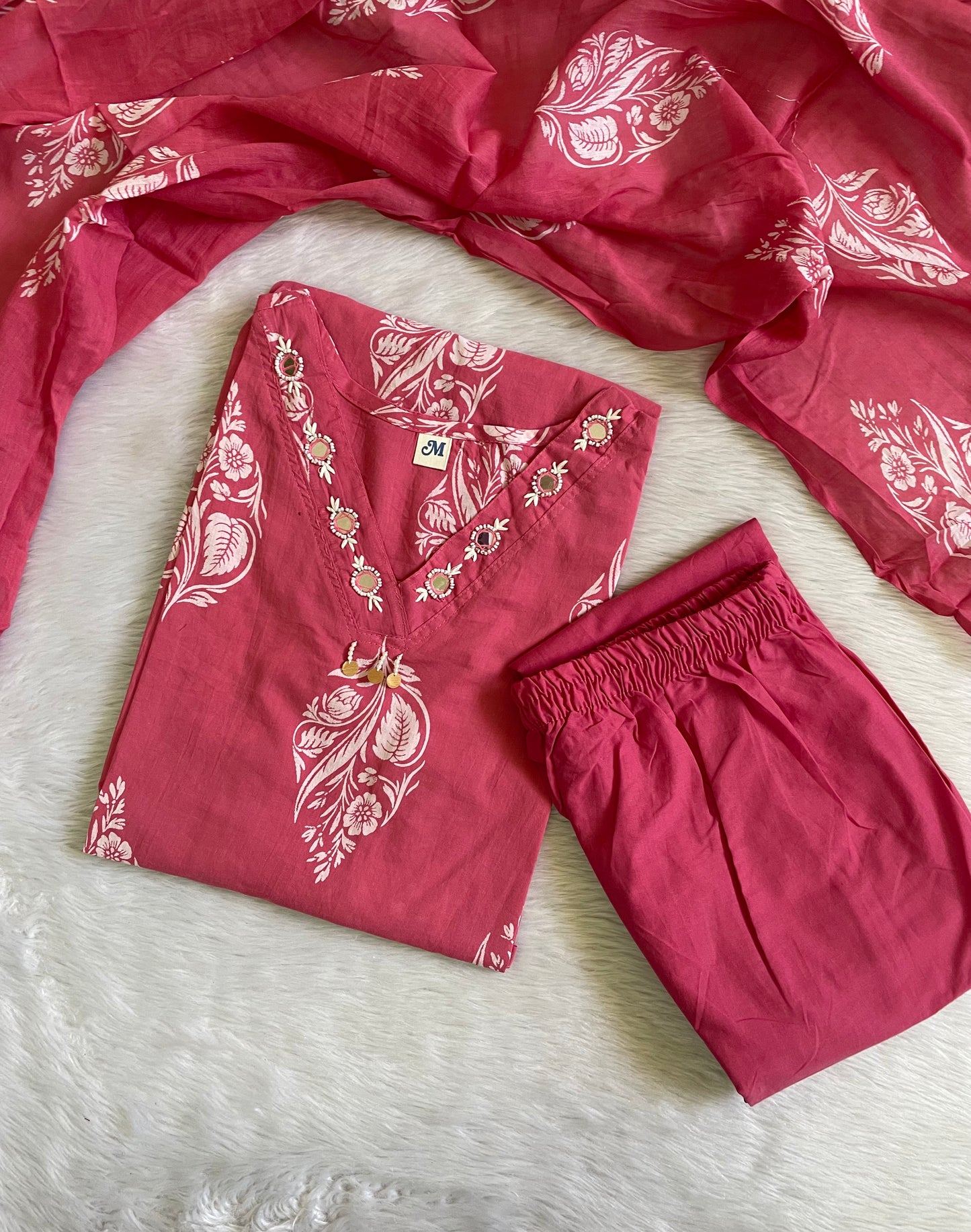 Pure Cotton Kurta Sets (JOY046)