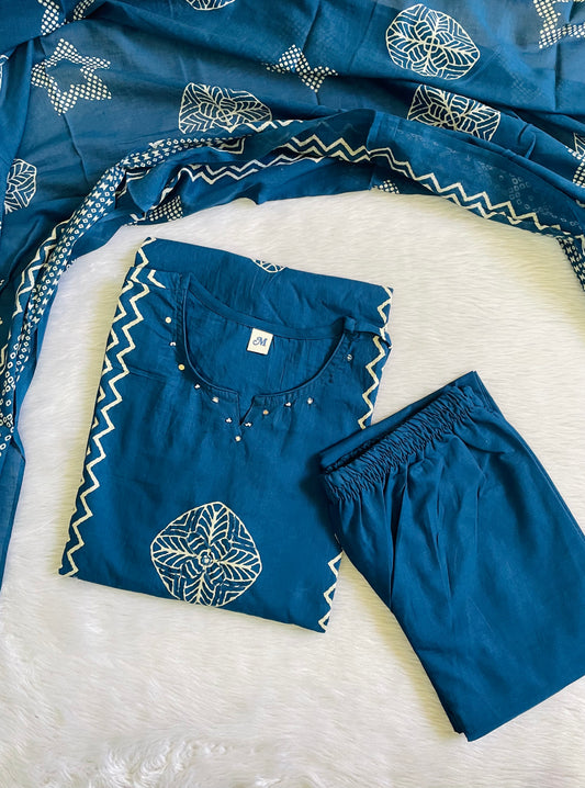 Pure Cotton Kurta Sets (JOY046)
