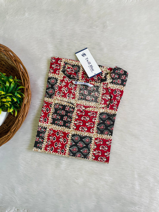 Cotton Kalamkari Kurtis