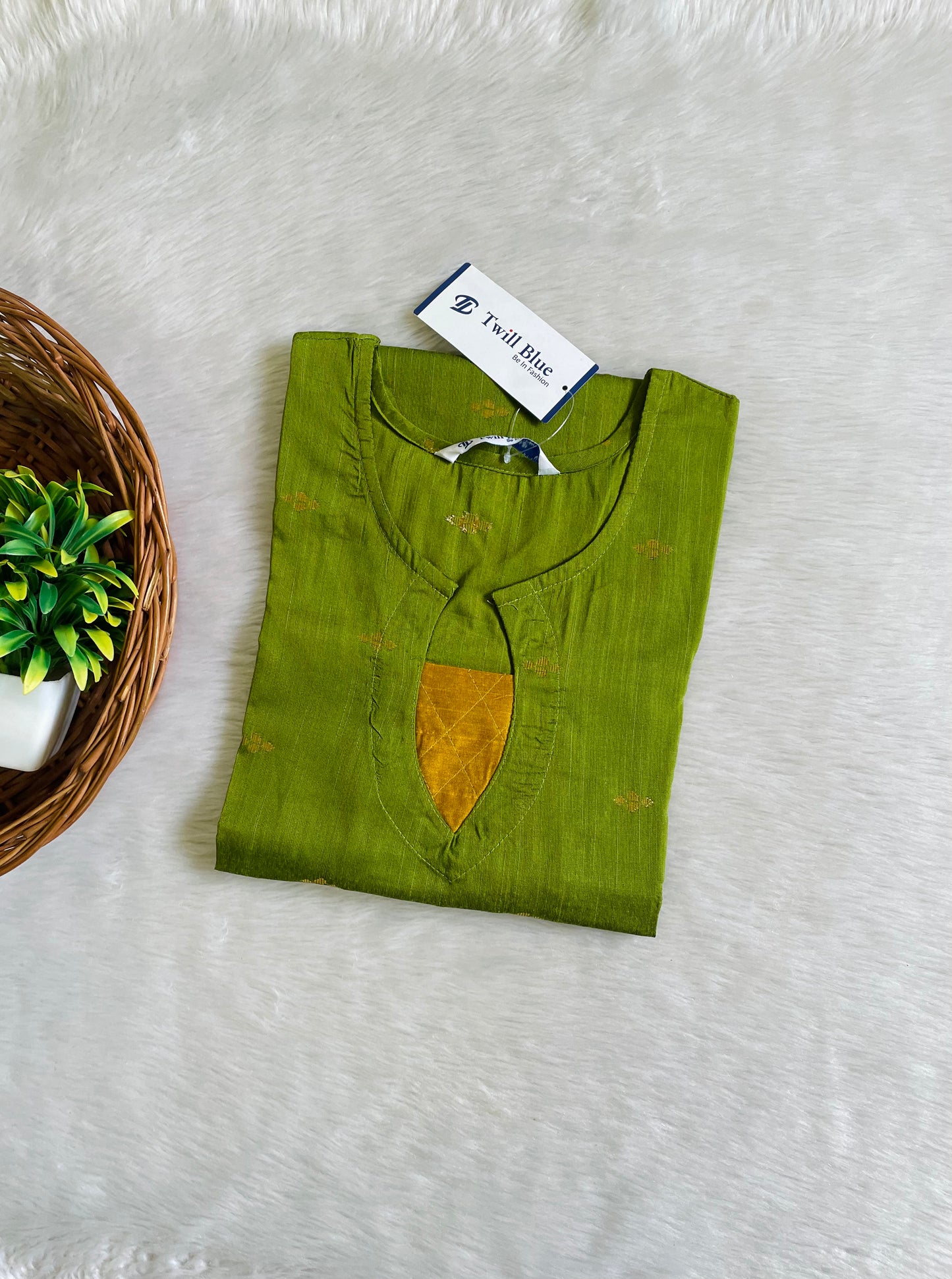 Premium Buta Raw Silk Kurtis