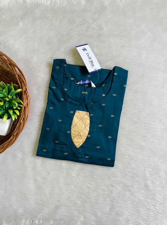 Premium Buta Raw Silk Kurtis
