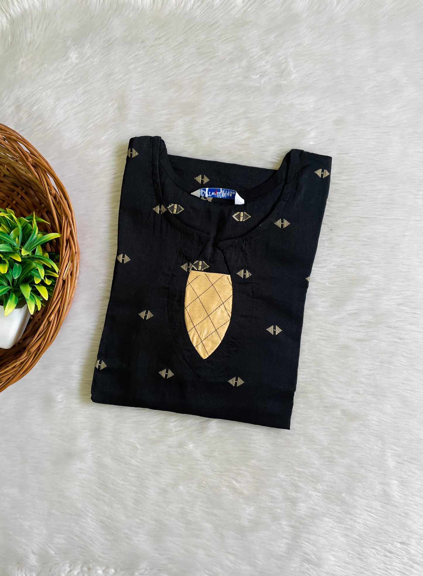 Premium Buta Raw Silk Kurtis