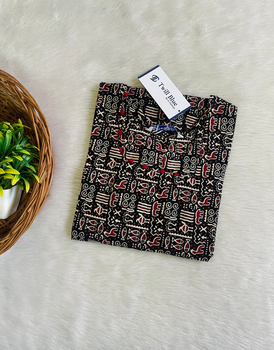 Cotton Kalamkari Kurtis