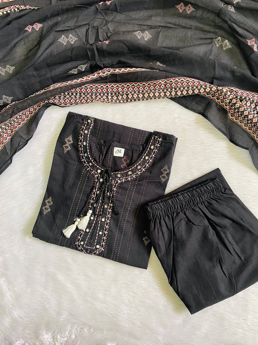Pure Cotton Kurta Sets (JOY046)