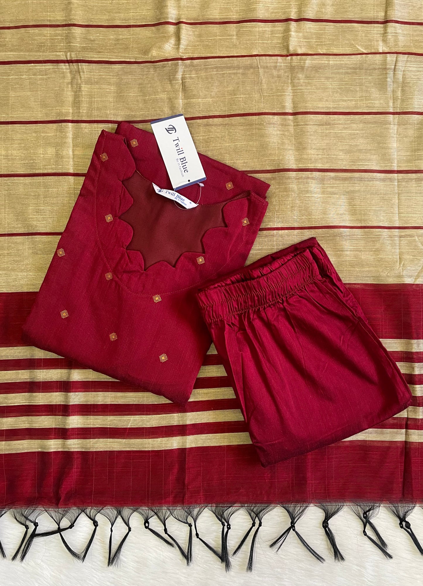 Premium Raw Silk Kurta Sets(JOY047)