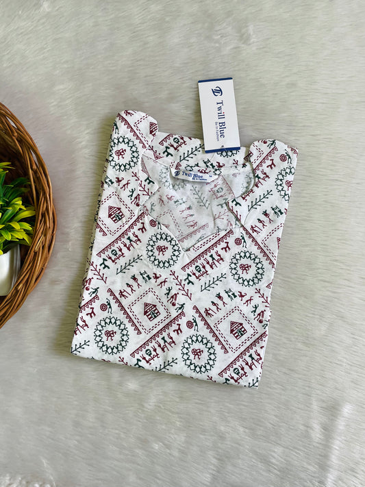 Cotton Kalamkari Kurtis