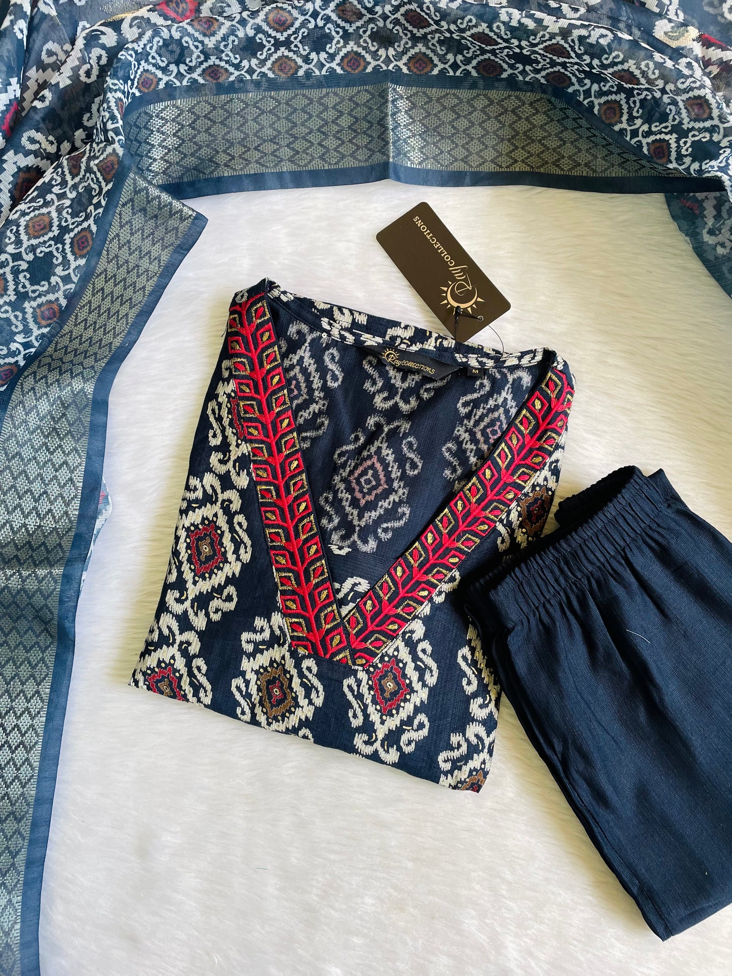 Premium Quality Vatican Silk 3pc Kurta Sets