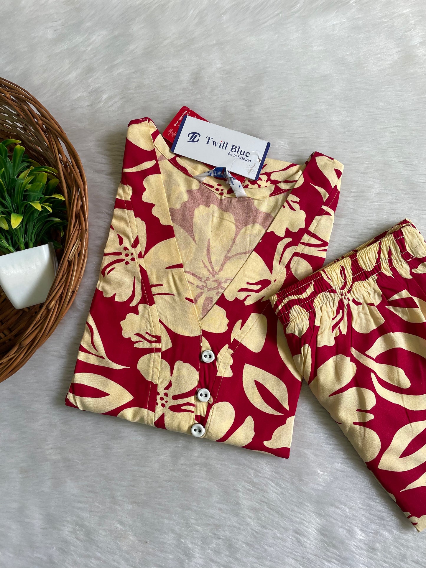 Cotton Kurta Pant Sets