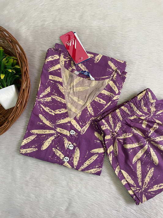 Cotton Kurta Pant Sets