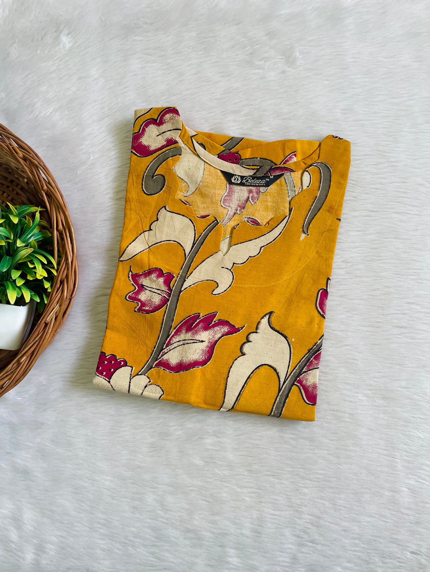Cotton Kalamkari Kurtis
