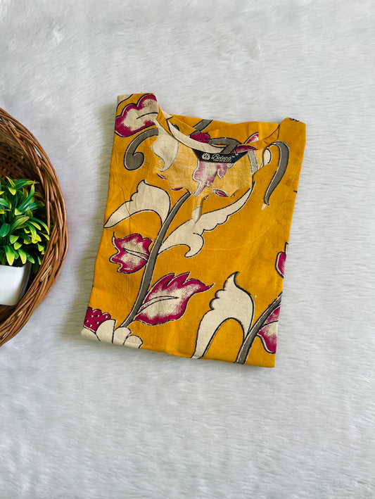 Cotton Kalamkari Kurtis