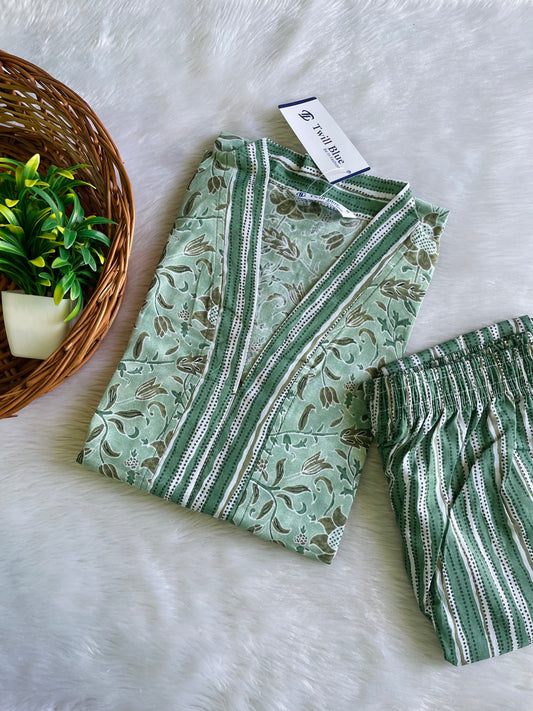 Cotton Kurta Pant Sets