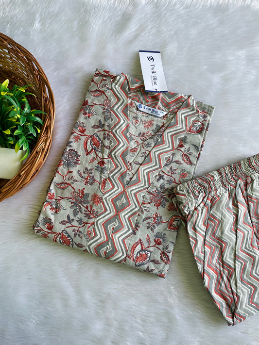 Cotton Kurta Pant Sets