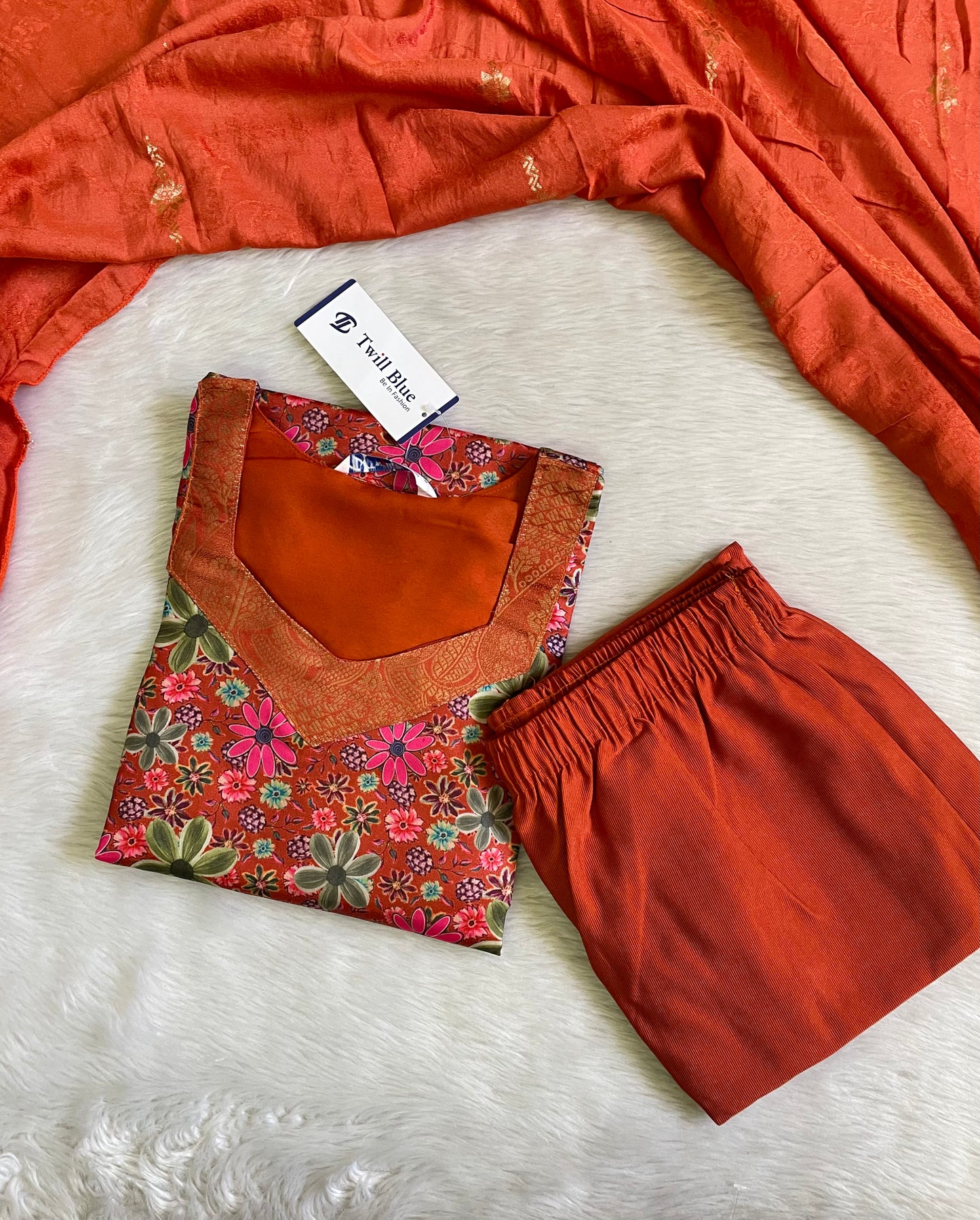 Festive Lichi Silk Kurta Sets (JOY055)