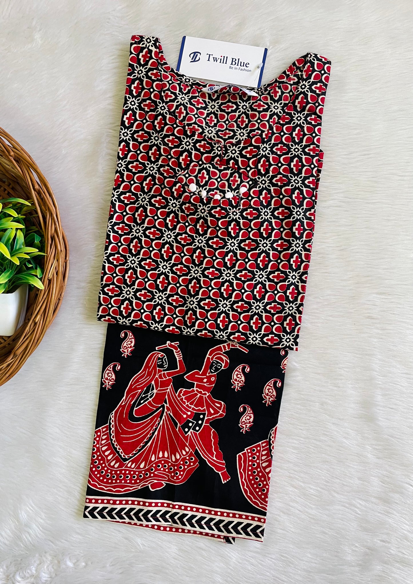 Cotton Kalamkari Kurtis