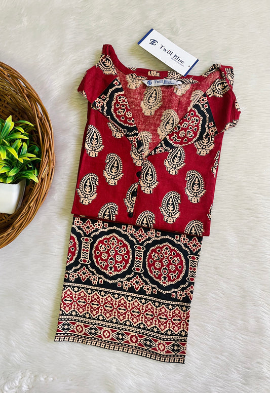 Cotton Kalamkari Kurtis