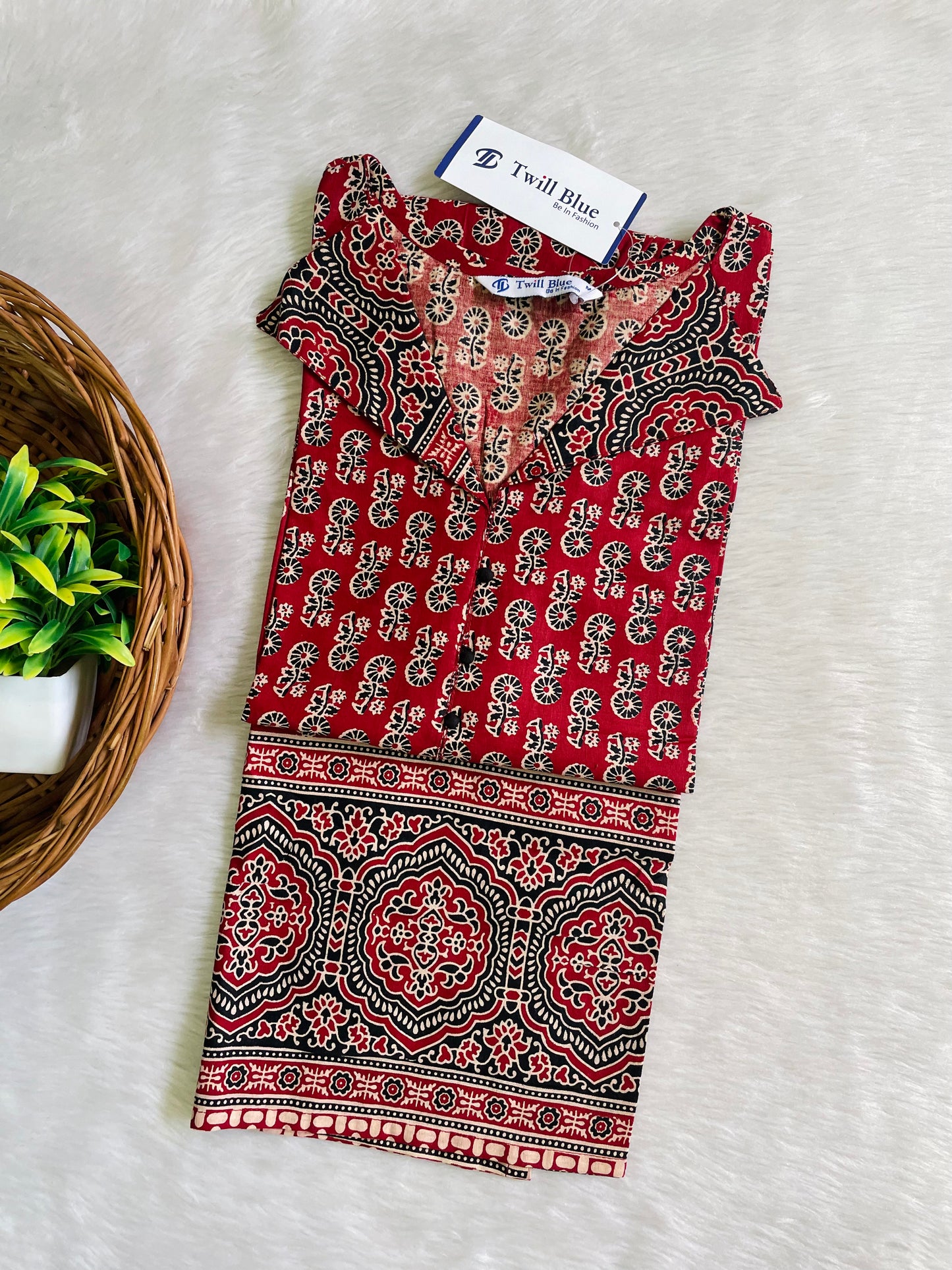 Cotton Kalamkari Kurtis