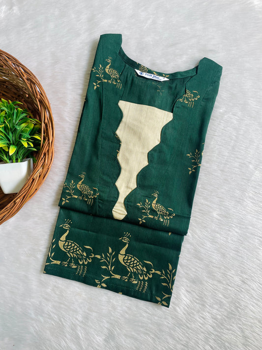 Festive Buti Silk Kurtis