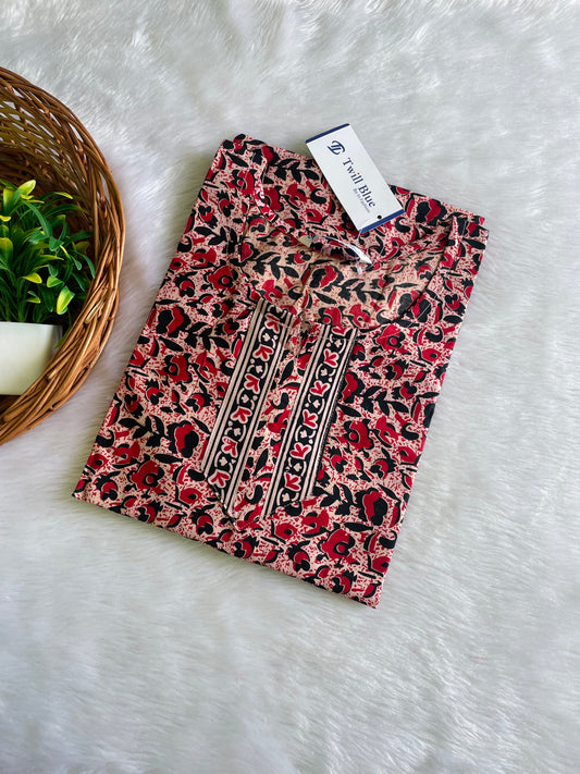 Cotton kalamkari Kurtis