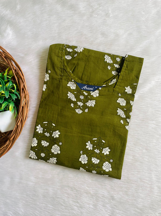 Pure Cotton Kurtis