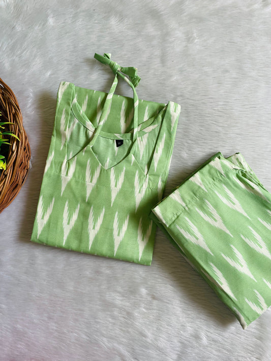 Ikkat Cotton Co-ord Sets (JOY057)