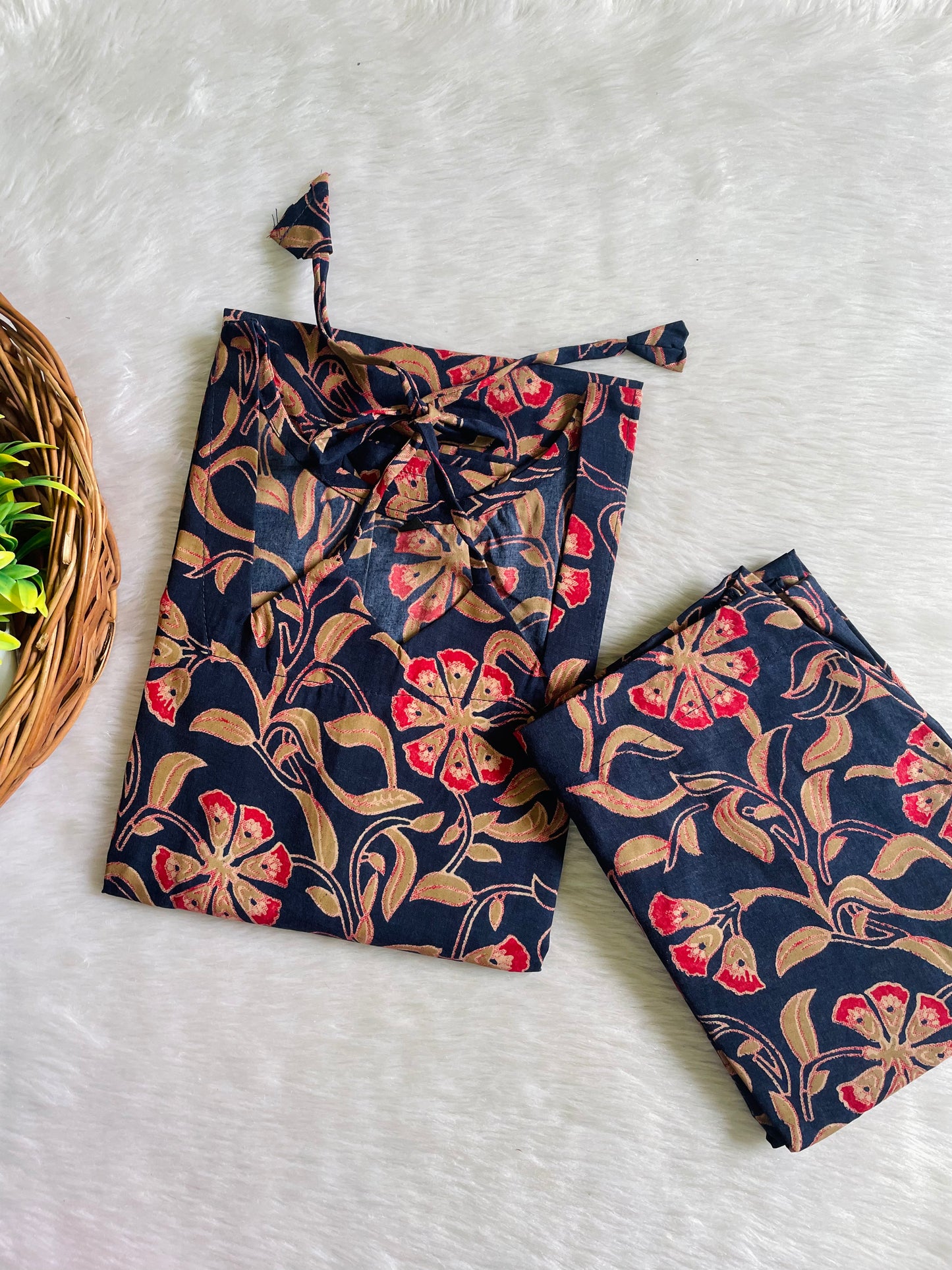 Kalamkari Cotton Co-ord Sets (JOY057)
